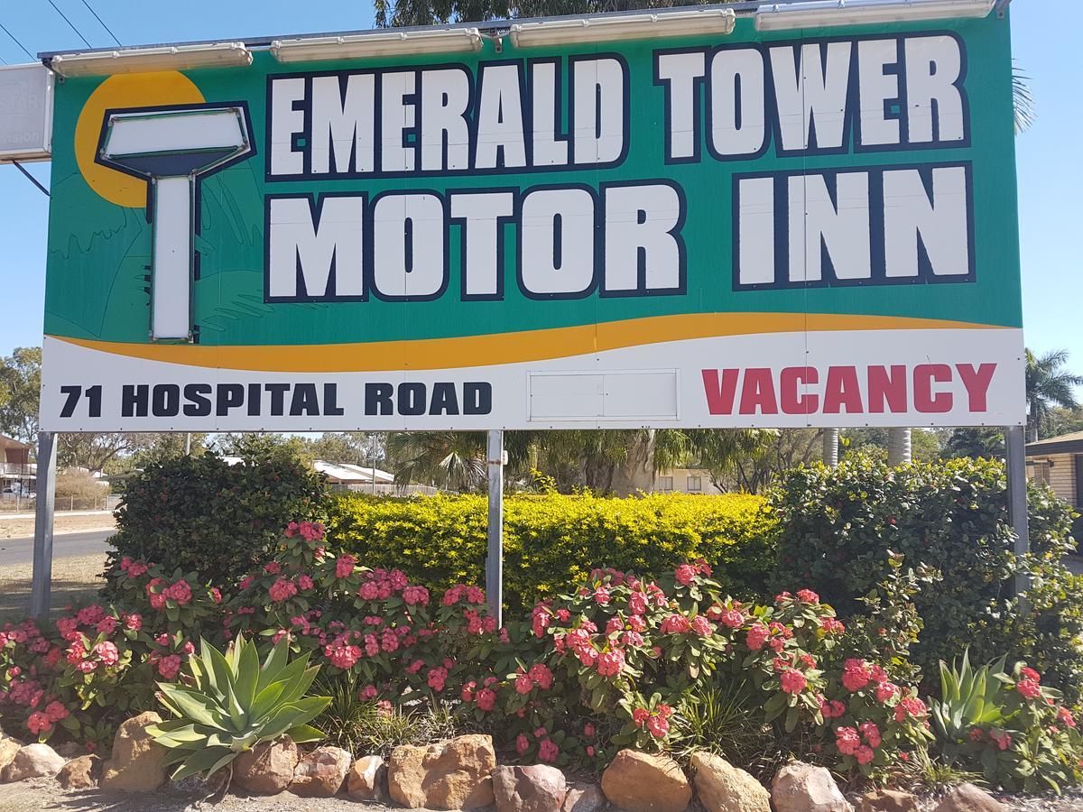 Emerald Tower Motor Inn Exterior foto